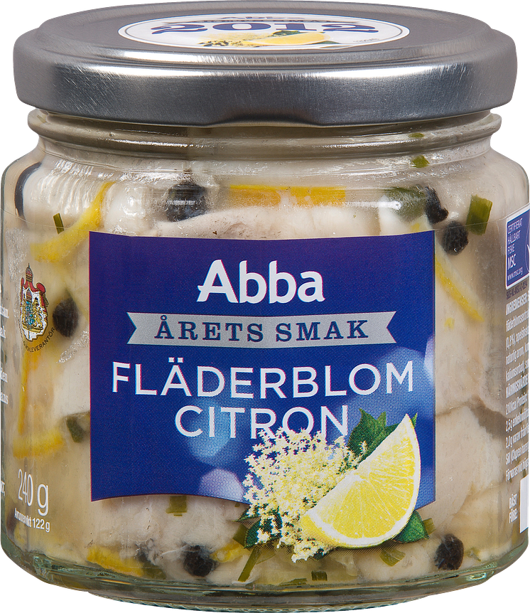 Abba Årets Smak 2012 Fläderblom och citron