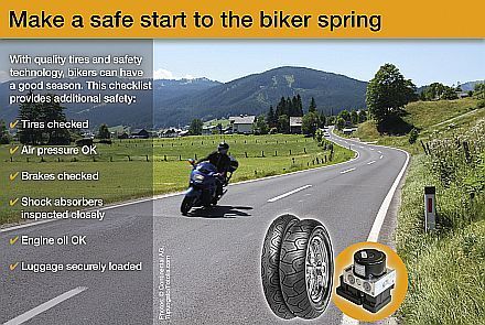 Continental bikers can ride safely