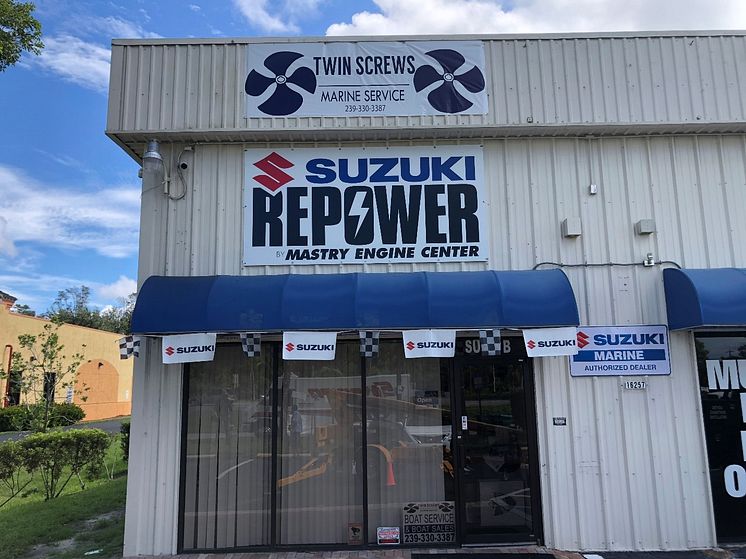 Image - Mastry Engine Center - Twin Screws Marine Service in Fort Myers, Florida, is the latest authorized Mastry Suzuki RePower Center