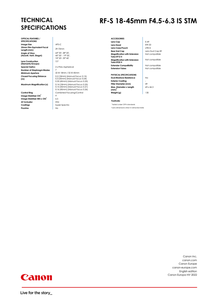 Teknisk specifikation Canon RF-S 18-45mm F4.5-6.3 IS STM.pdf