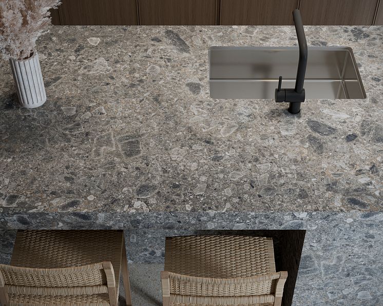 AMB01 - Kitchen Dekton GK07 Ceppo - Detalle