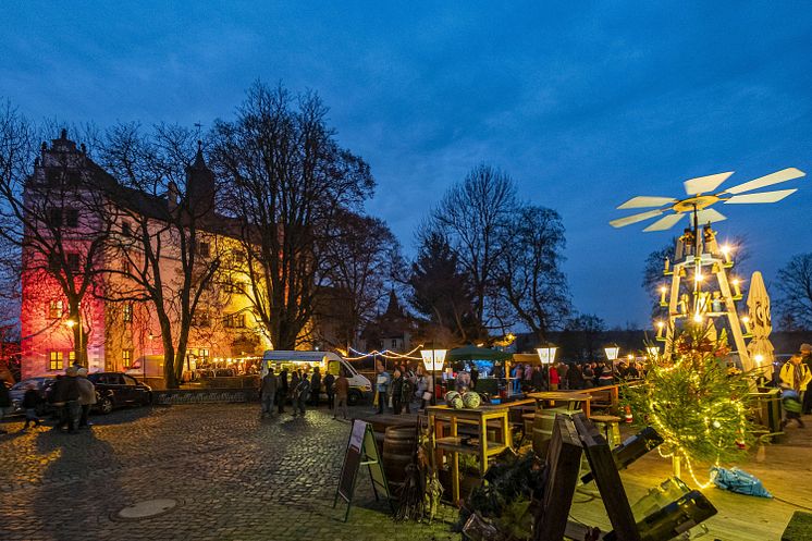 Schlossweihnacht Wasserschloss Podelwitz