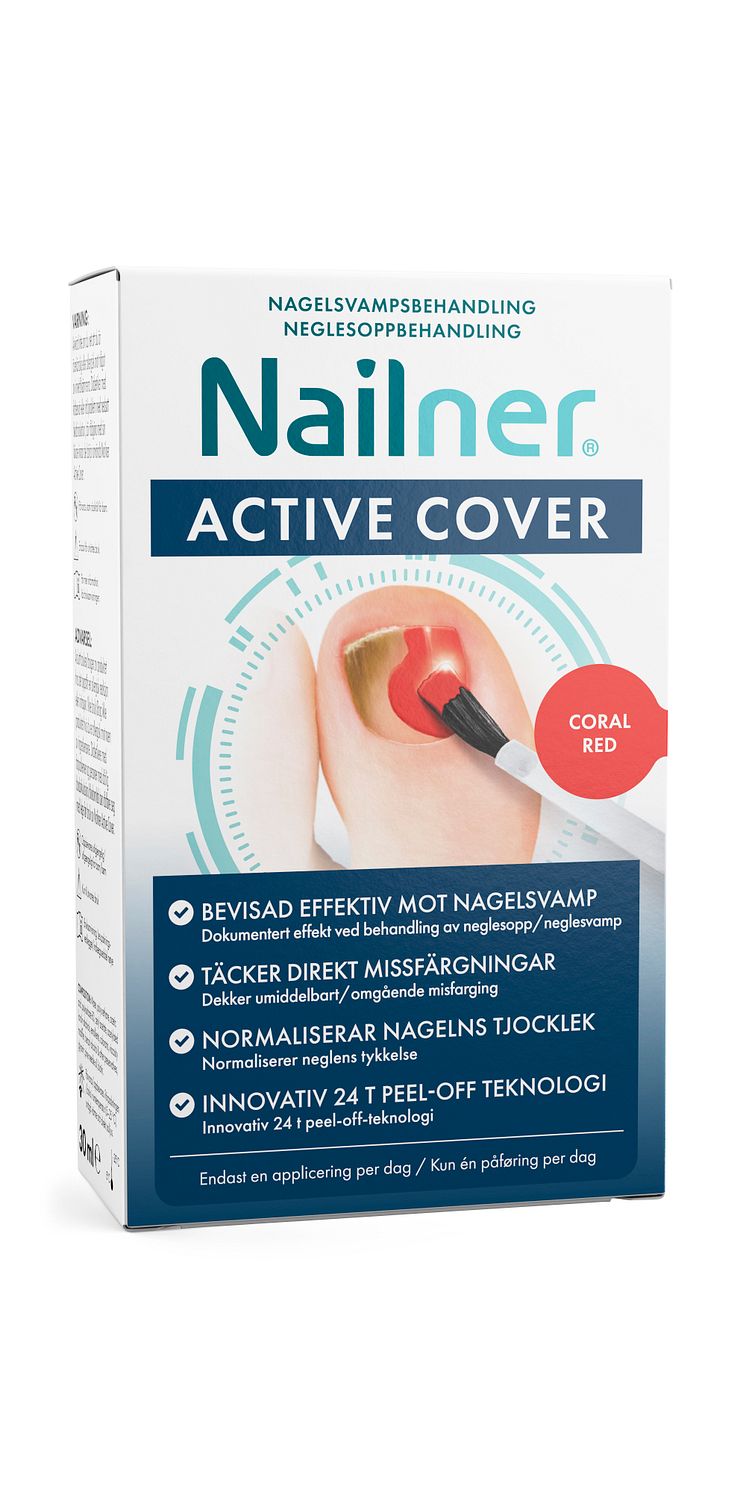 Nailner Active Cover Coral Red