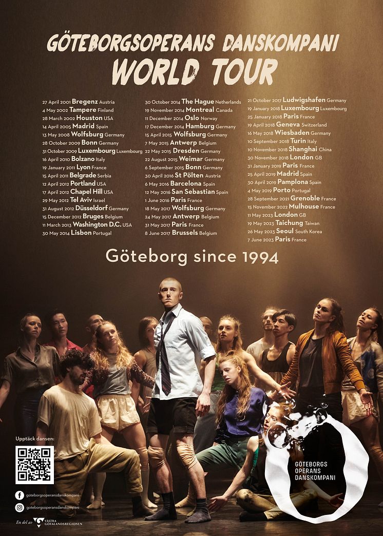 GöteborgsOperans Danskompani World Tour