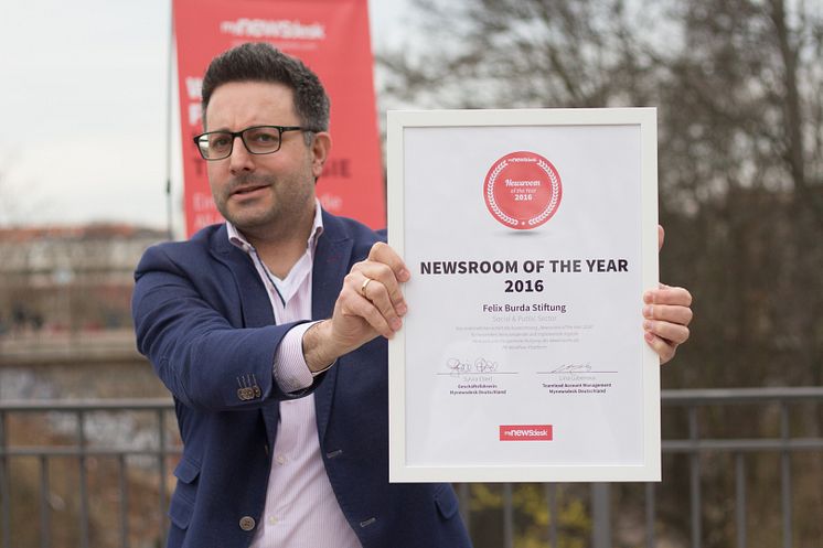 Digital PR Bootcamp - Newsroom of the Year Gewinner 