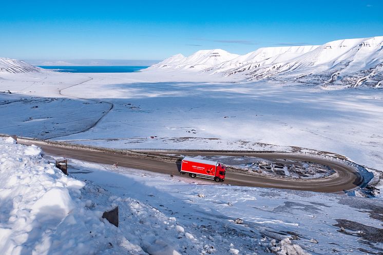 Elektrisk lastebil, Svalbard