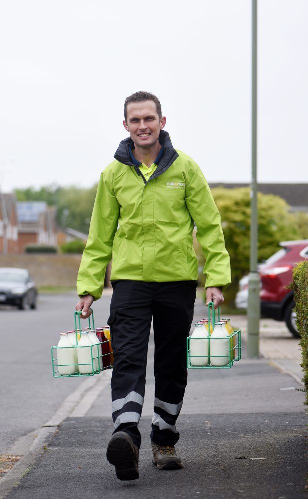 Camberley milkman Darren Barnes