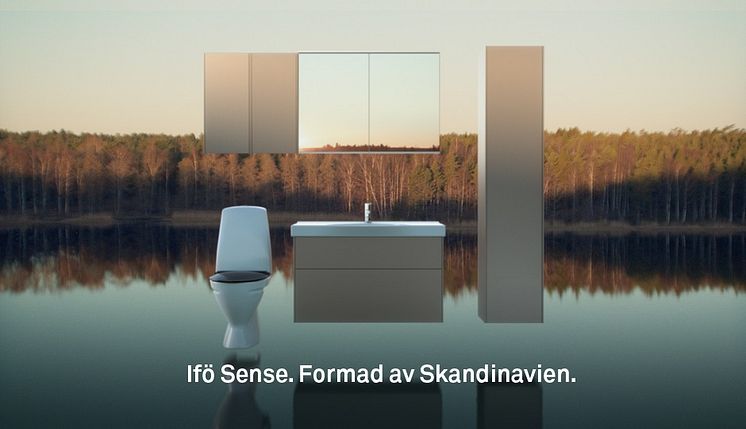 Ifö Sense. Formad av Skandinavien