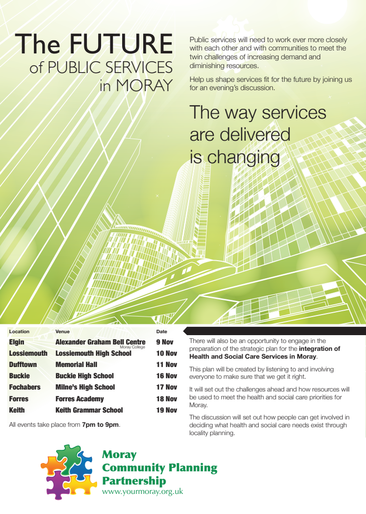 The Future of Public Services in Moray