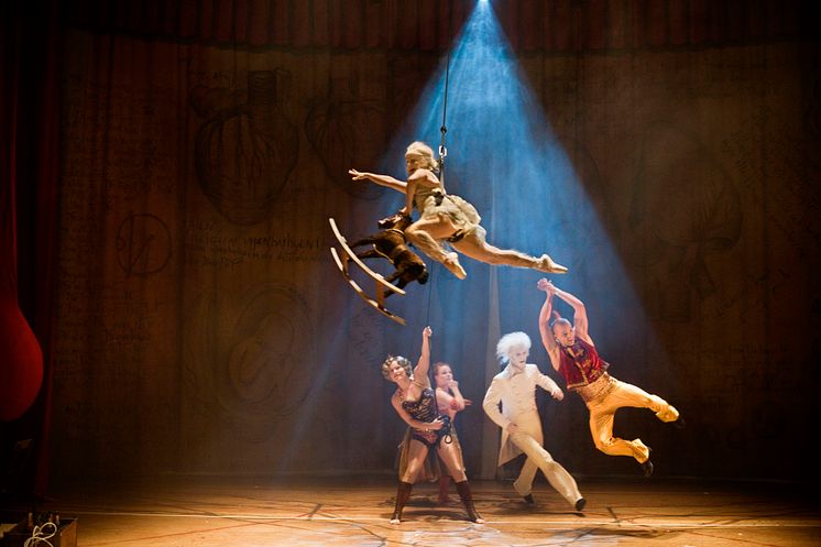 Pressbild: Inside out med Cirkus Cirkör feat. Irya's Playground