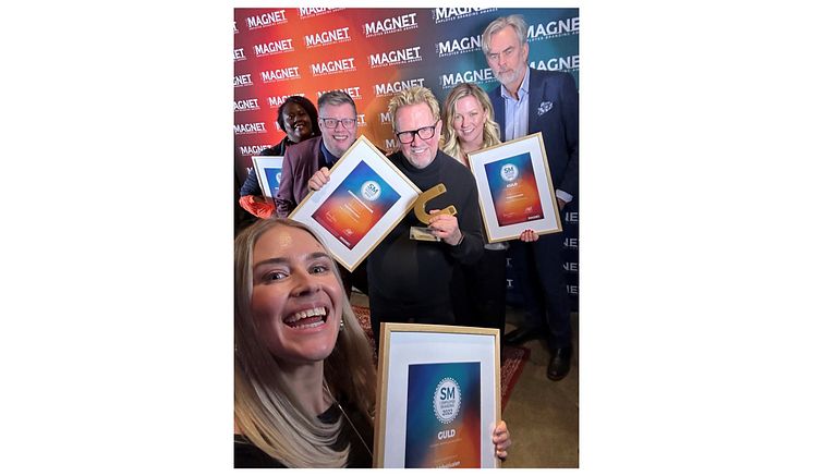 2 vinster i SM i Employer Branding Magnet Awards 2023