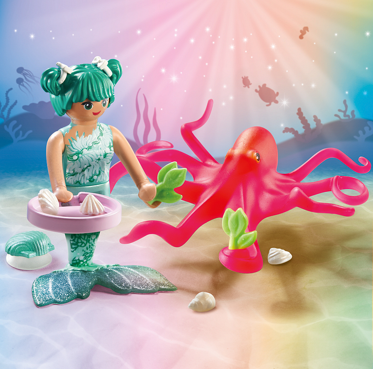 Meerjungfrau mit Farbwechselkrake (71503) von PLAYMOBIL