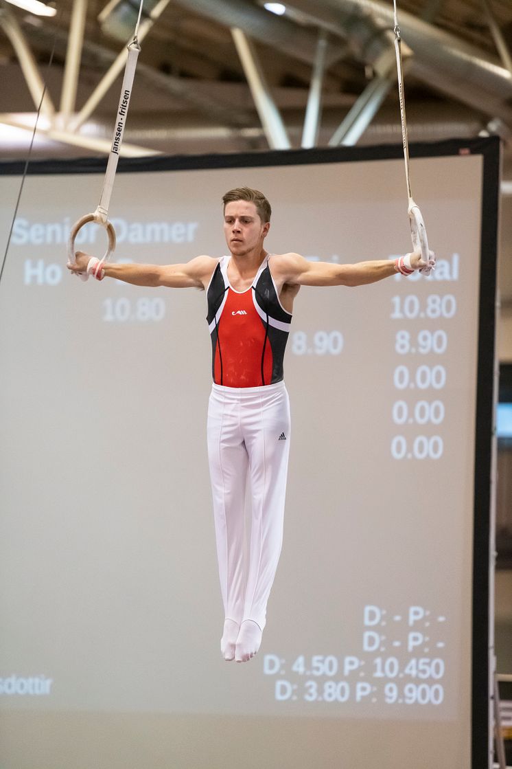Kim Wanström  SM i manlig artistisk gymnastik 2019