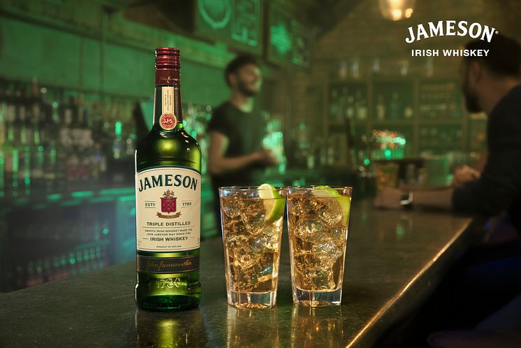„Taste, That’s Why“ mit diesem Claim präsentiert sich Jameson Irish Whiskey erstmals in Deutschland im TV.