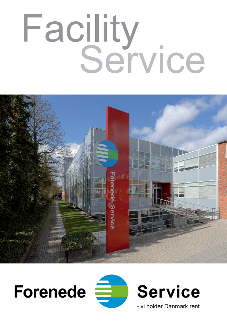 Forenede Service - Vi holder Danmark rent. Imagebrochure 