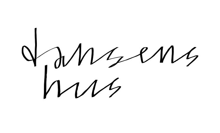 Dansens Hus - handritad logotyp