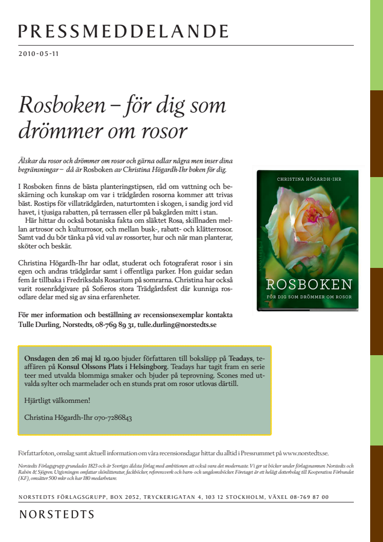 Rosboken - för dig som drömmer om rosor