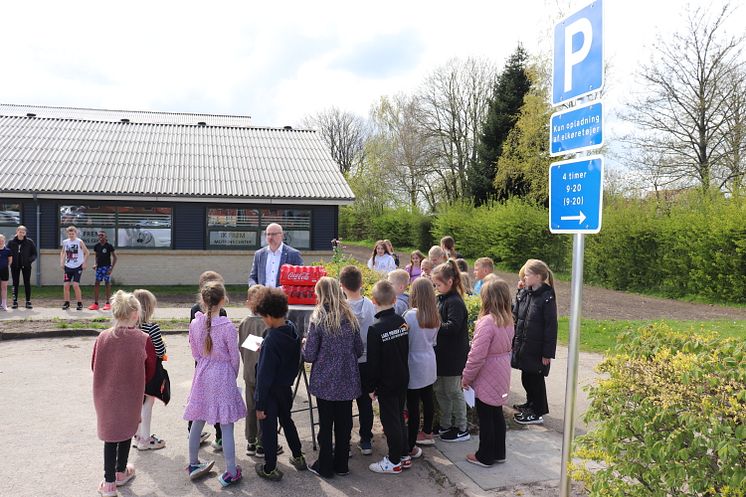 Indvielse af ladestander ved Suldrup Skole