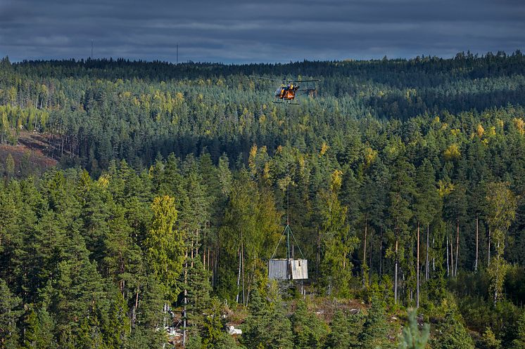 Sveriges första Zip Line i världsklass byggs i Småland