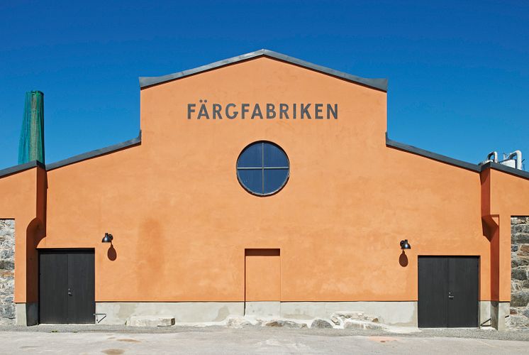 Färgfabrikens fasad 