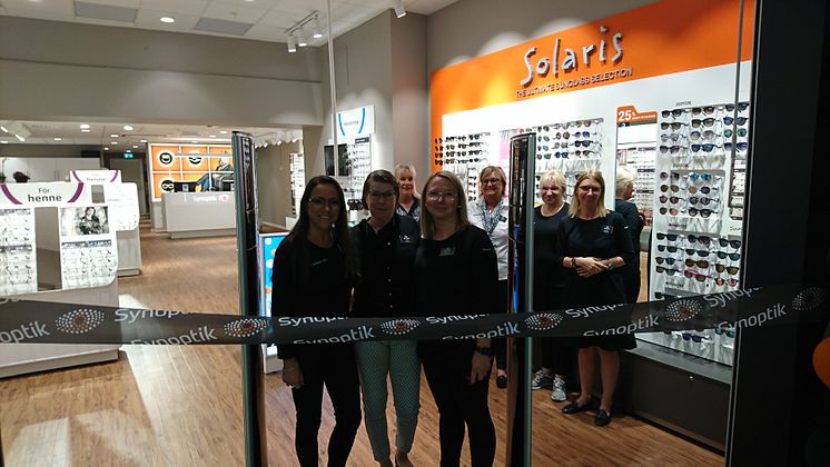 Synoptik öppnar butik i Valengallerian i Trelleborg