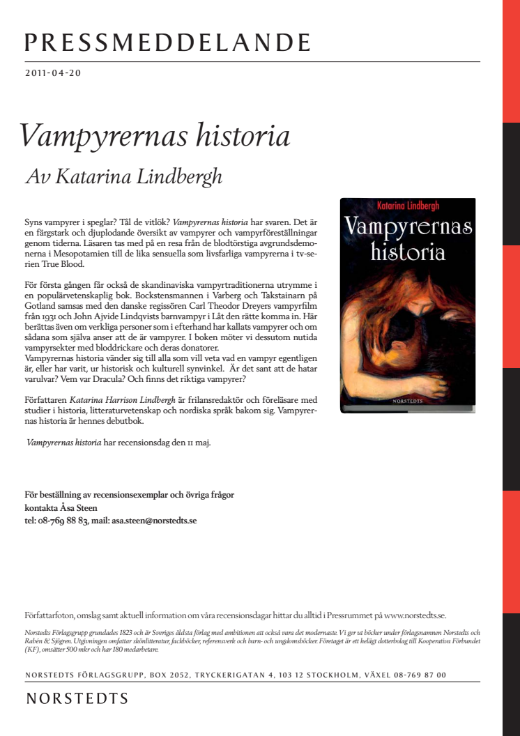 Vampyrernas historia 