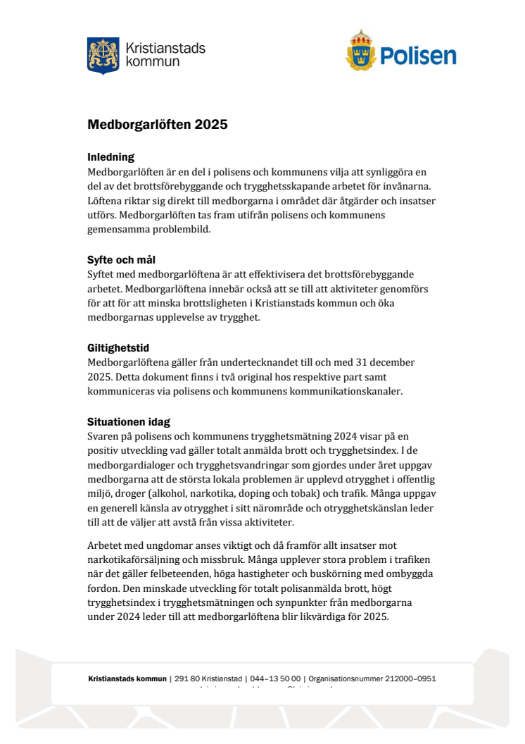 Medborgarlöfte 2025 Kristianstads kommun och polisen.pdf