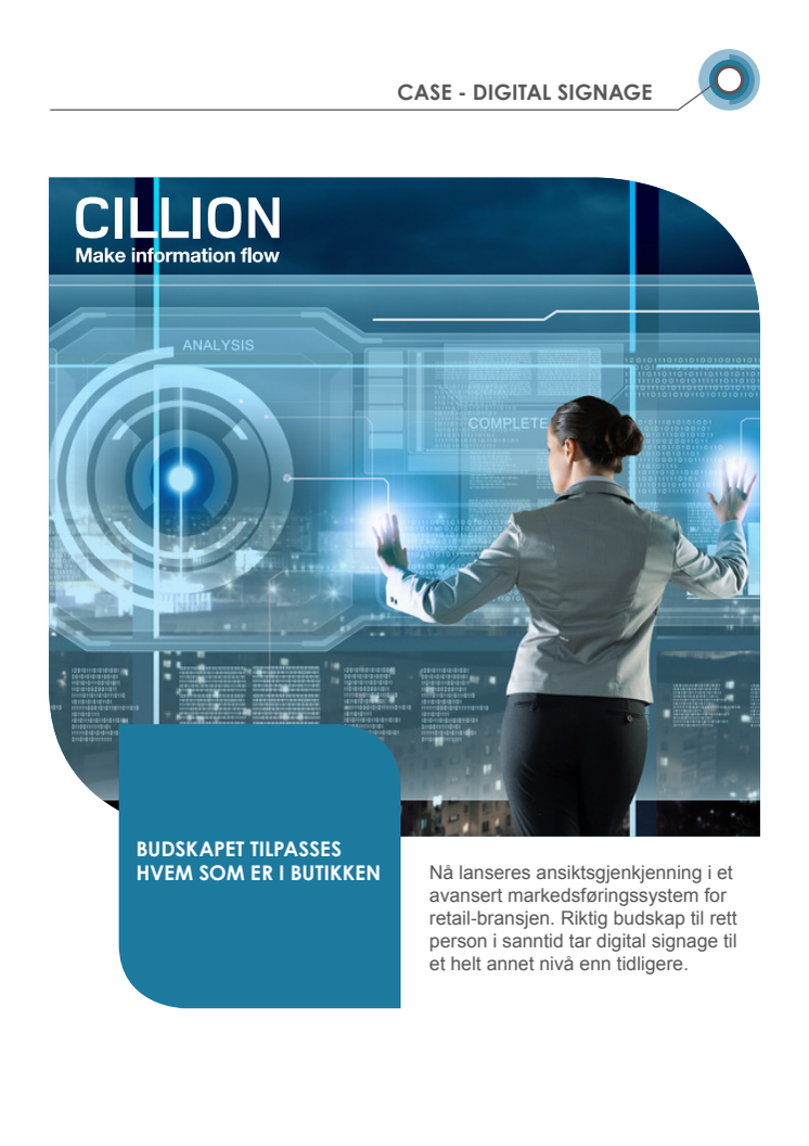 CASE - Digital Signage i varehandel