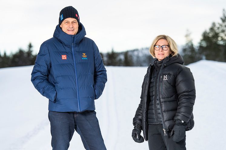 Peter Reinebo och Birgitta Bergvall-Kåreborn