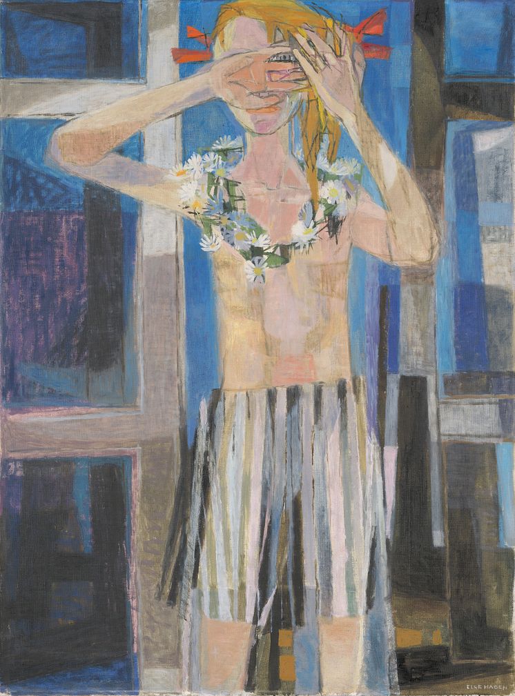 Else Hagen - Prestekrave, 1956/7. Foto: Børre Nilsen / Nasjonalmuseet. 