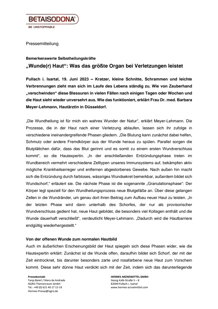 Presseinformation Betaisodona_Selbstheilungskräfte der Haut.pdf