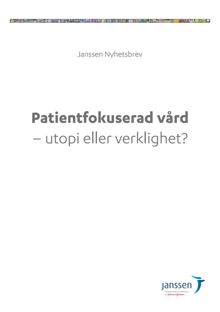 Janssen nyhetsbrev - med fokus på vård och omsorg