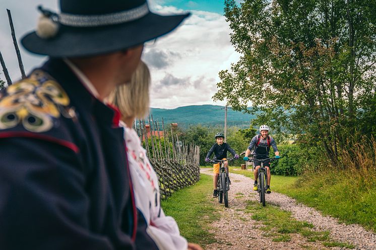 Biking Dalarna: Siljansnäs