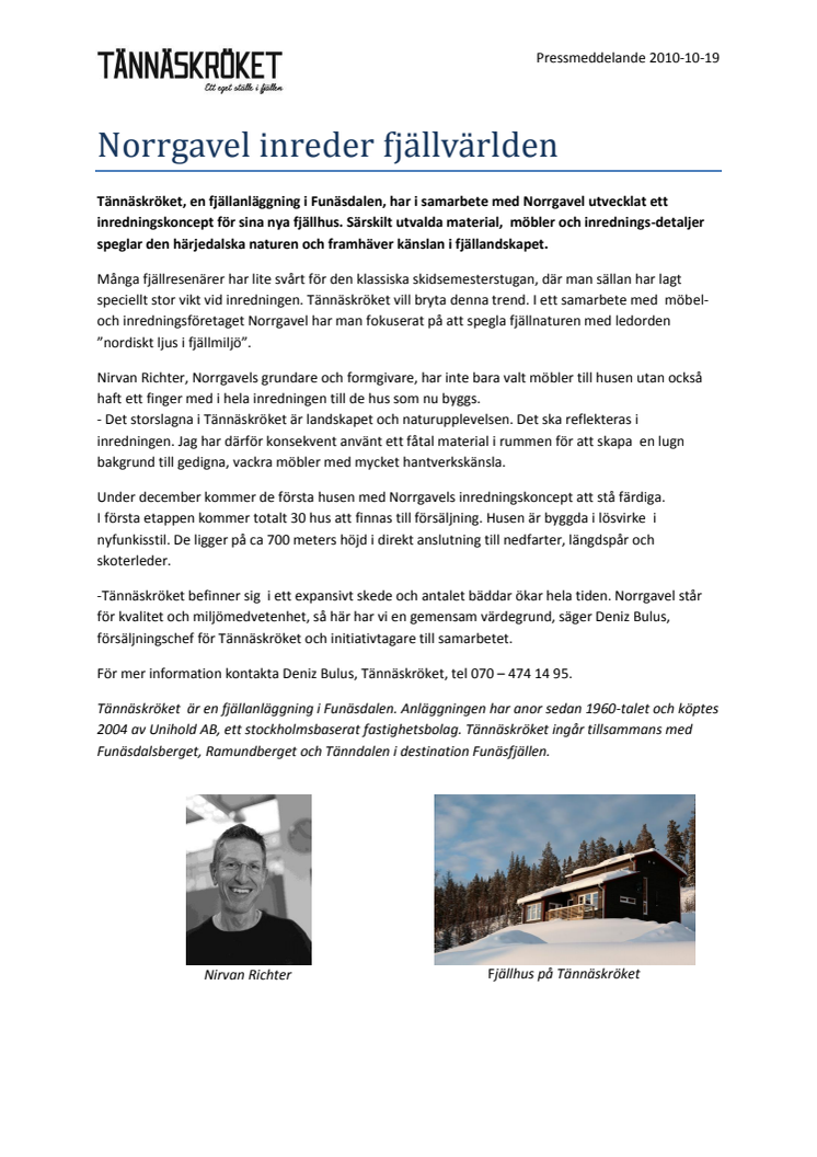 Norrgavel inreder fjällvärlden