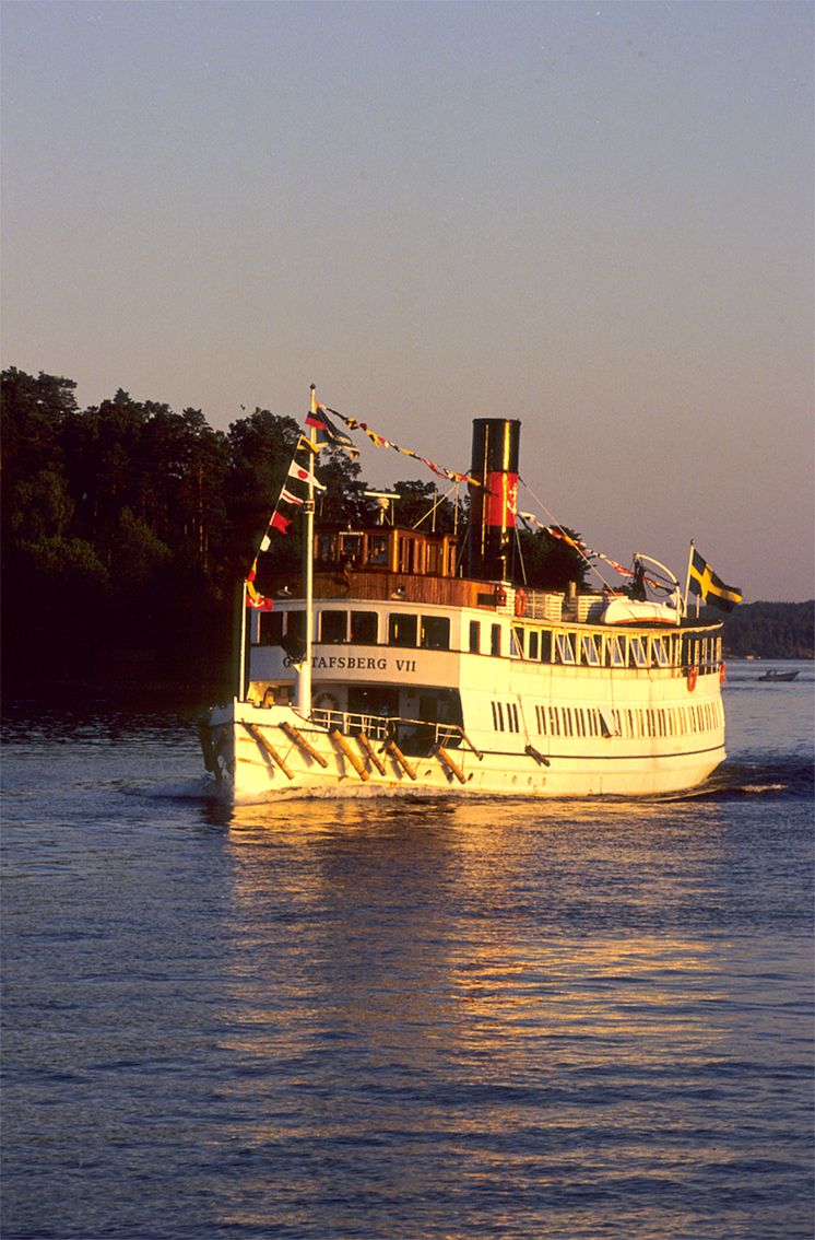 Pressbild - Strömma Kanalbolaget - m/s Gustafsberg VII