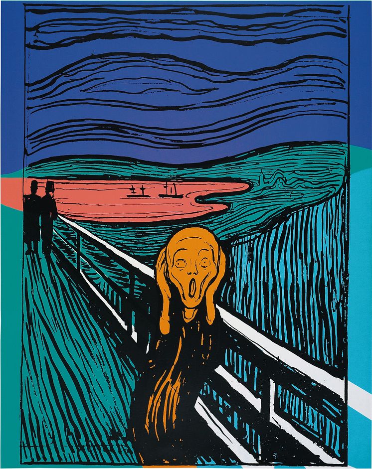 101_Andy Warhol_The Scream (After Munch)_1984