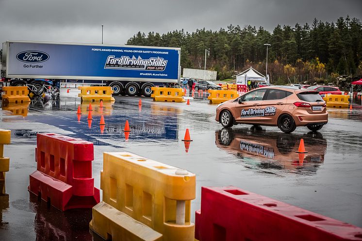 Ford Driving Skills for Life Rudskogen 2019 DSFL gratis kjørekurs