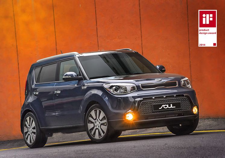 iF designpris till nya Kia Soul