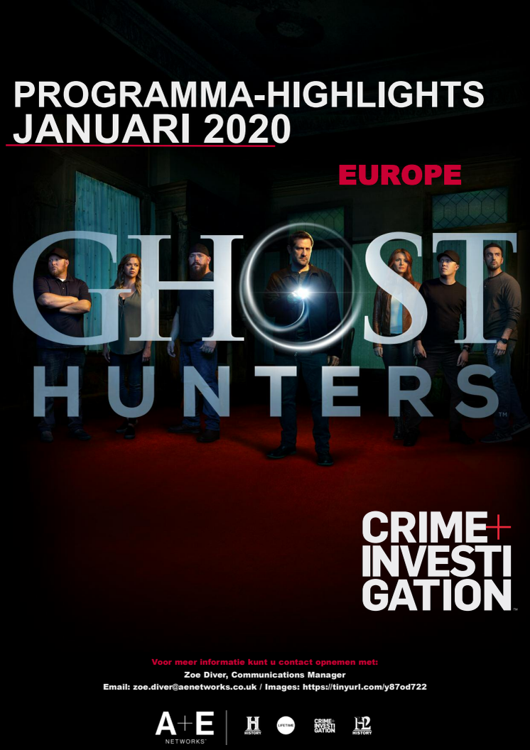 Crime+Investigation Programma - Highlights januari 2020