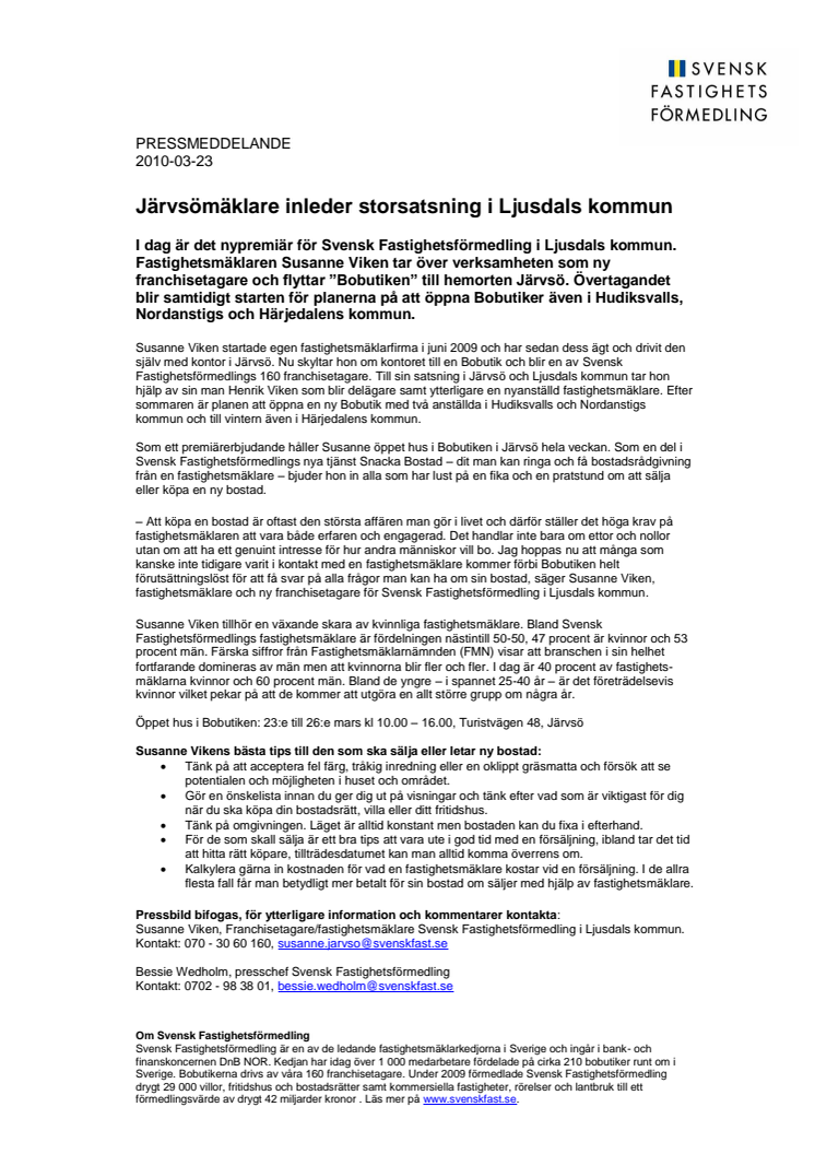 Järvsömäklare inleder storsatsning i Ljusdals kommun