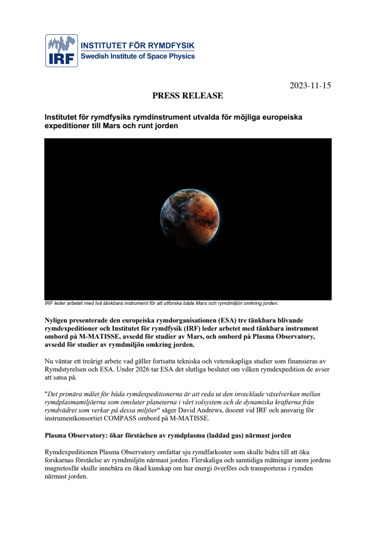 PressRelease_231115_IRF_SWE.pdf