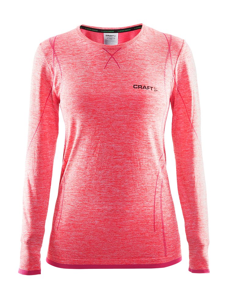 Active Comfort round neck long sleeve för dam i färgen crush (ca pris 350 kr)