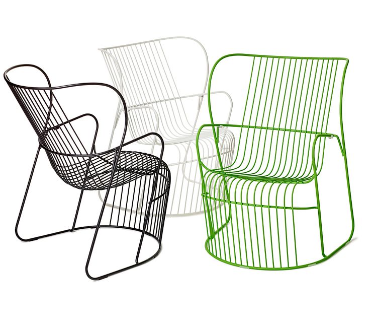 Kaskad armchair, design Björn Dahlström