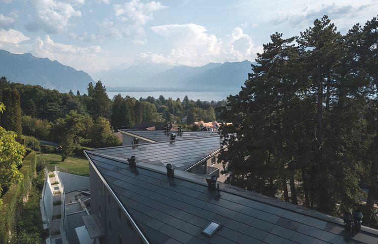 Sunskin Roof Lap flerbostadshus