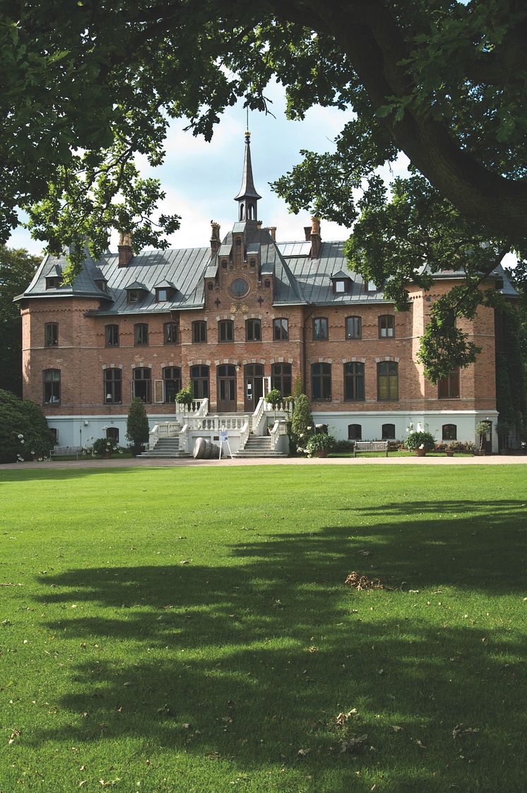 I Sofiero slott i Helsingborg visas konst av kreativa kungligheter
