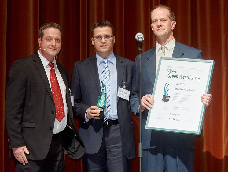 Besser lackieren. Green Award 2014