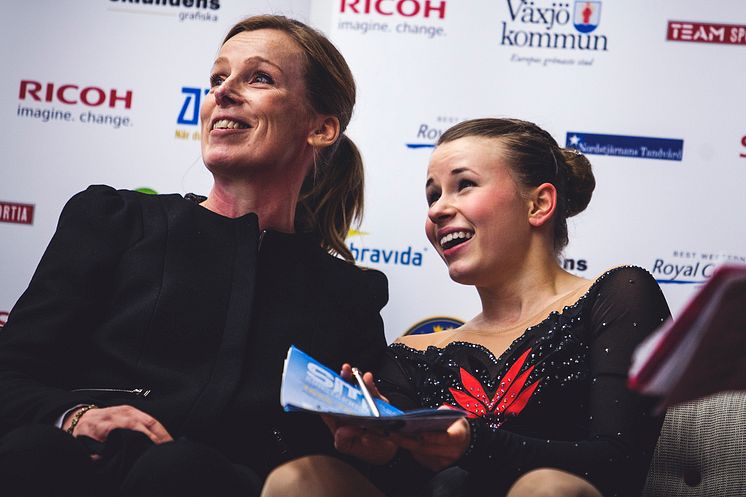 Matilda Algotsson, Solna Konståkning, nybliven guldmedaljör JSM i konståkning 2013