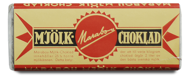 Marabou-mjölkchoklad 30-tal