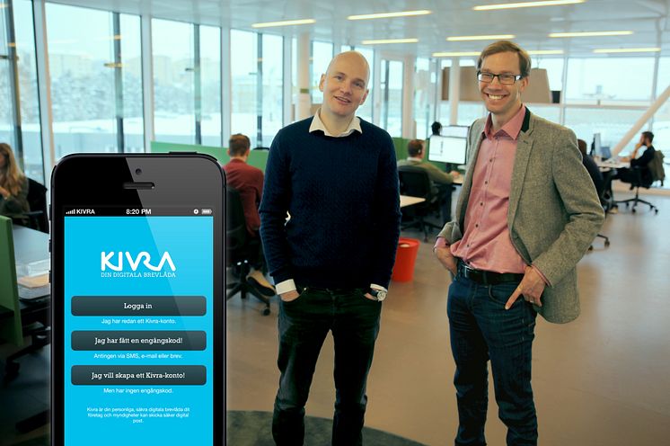 Kivra lanserar app och responsiv webbtjänst