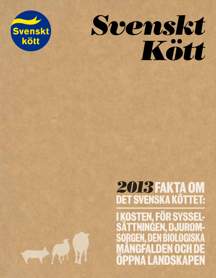 Svenskt Kött Rapport 2013